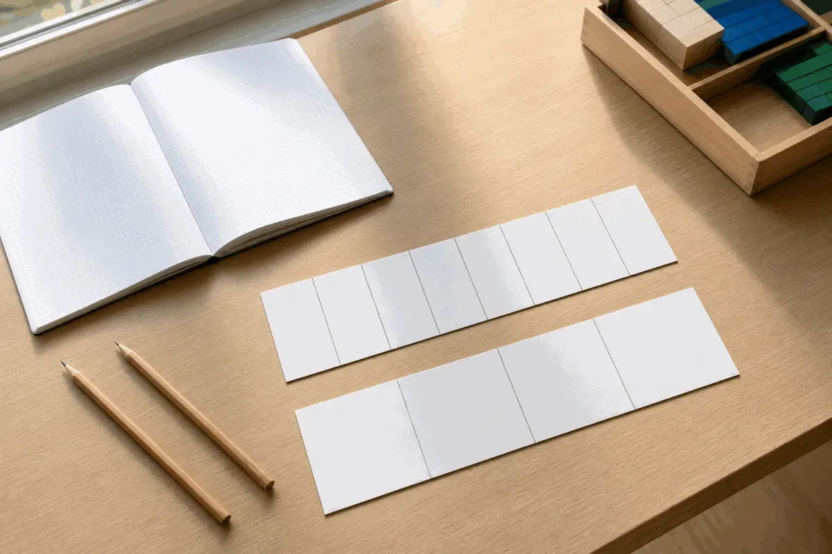 Au CM2, on compare des fractions en observant leurs parts