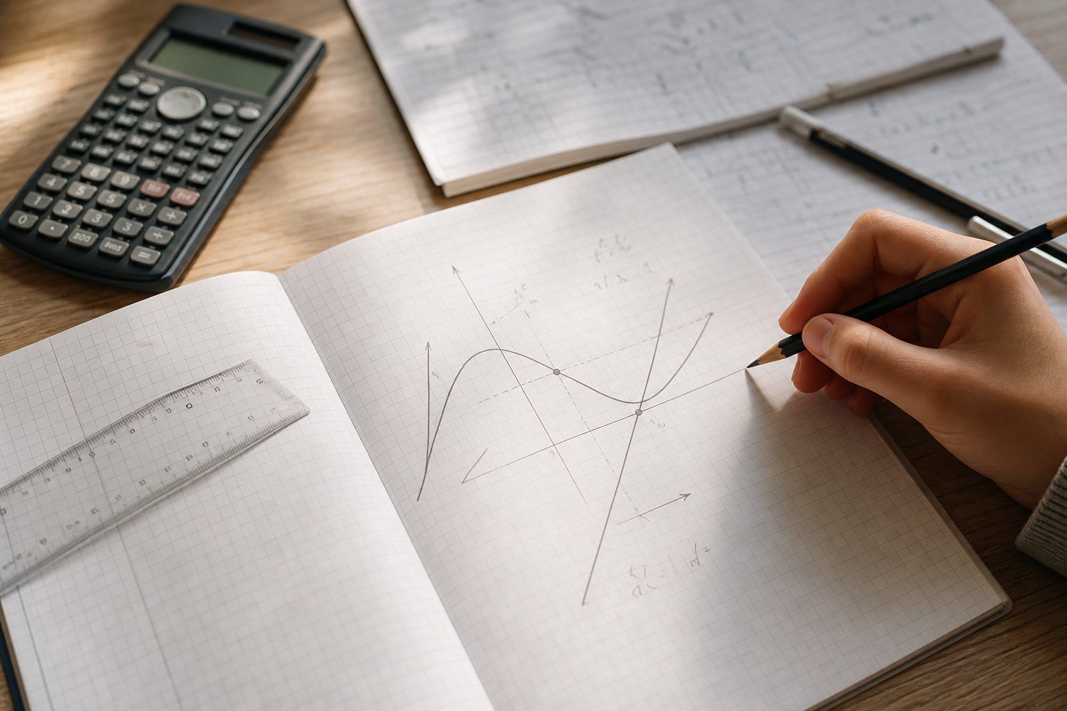 Exemple guidé : dérivée, variations et tangente