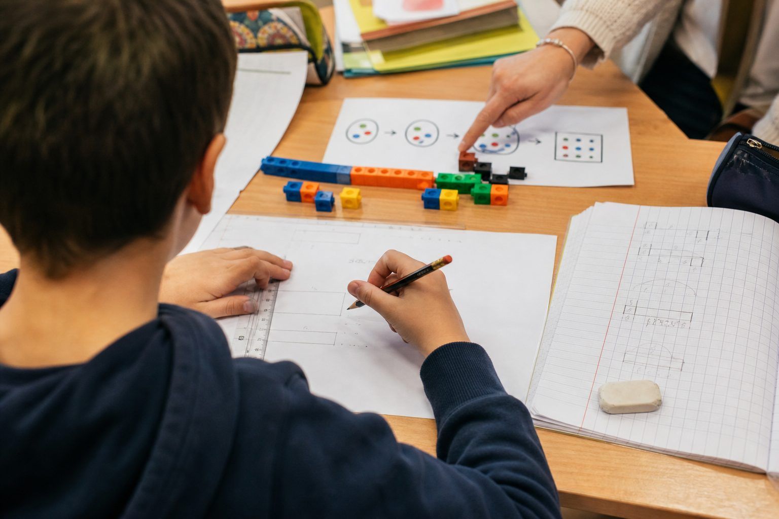 Évaluations maths CM1 au premier trimestre : méthode pour un problème