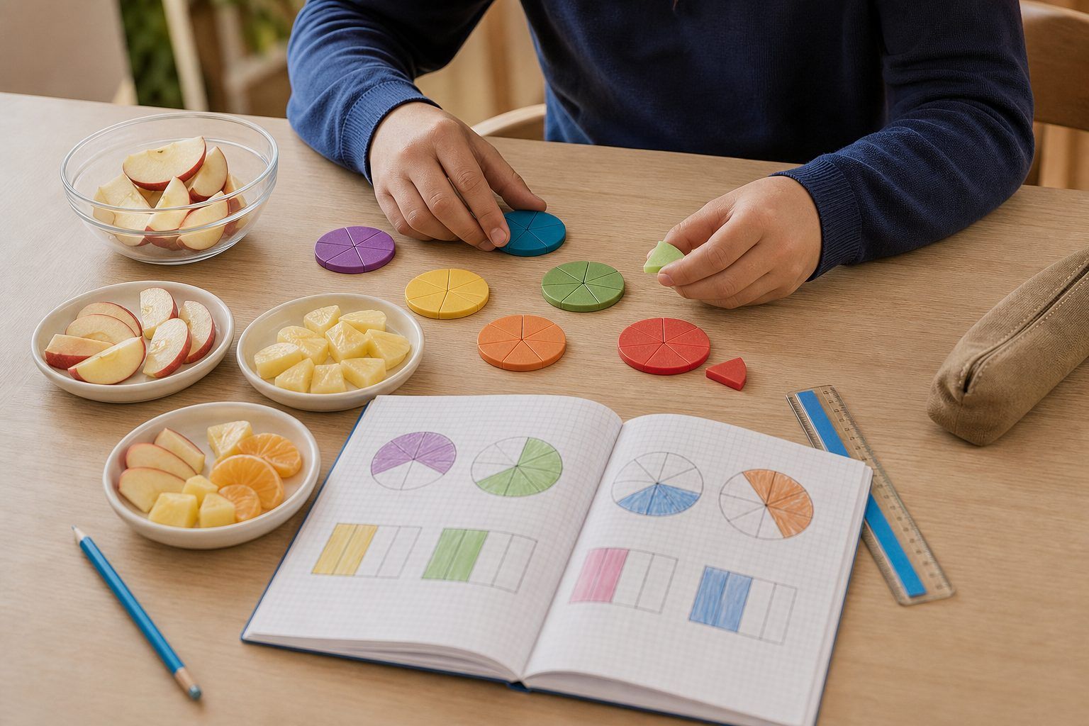 Multiplier, diviser et calculer une fraction d’une quantité