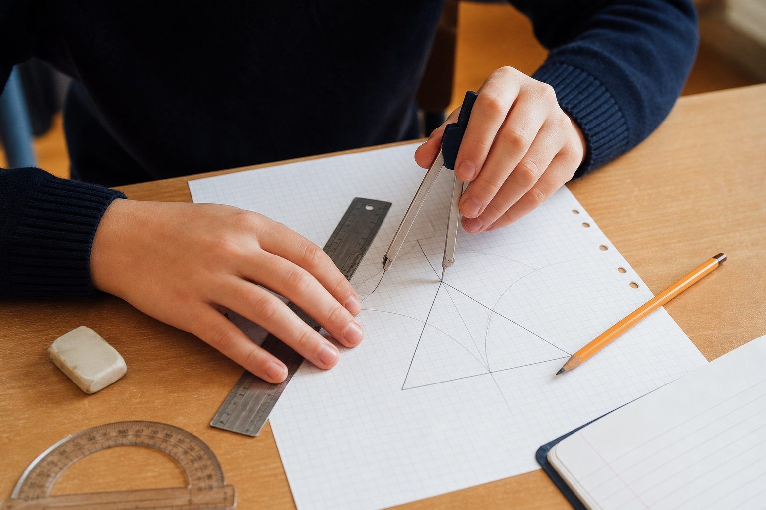 Activité : construire un triangle et vérifier son tracé