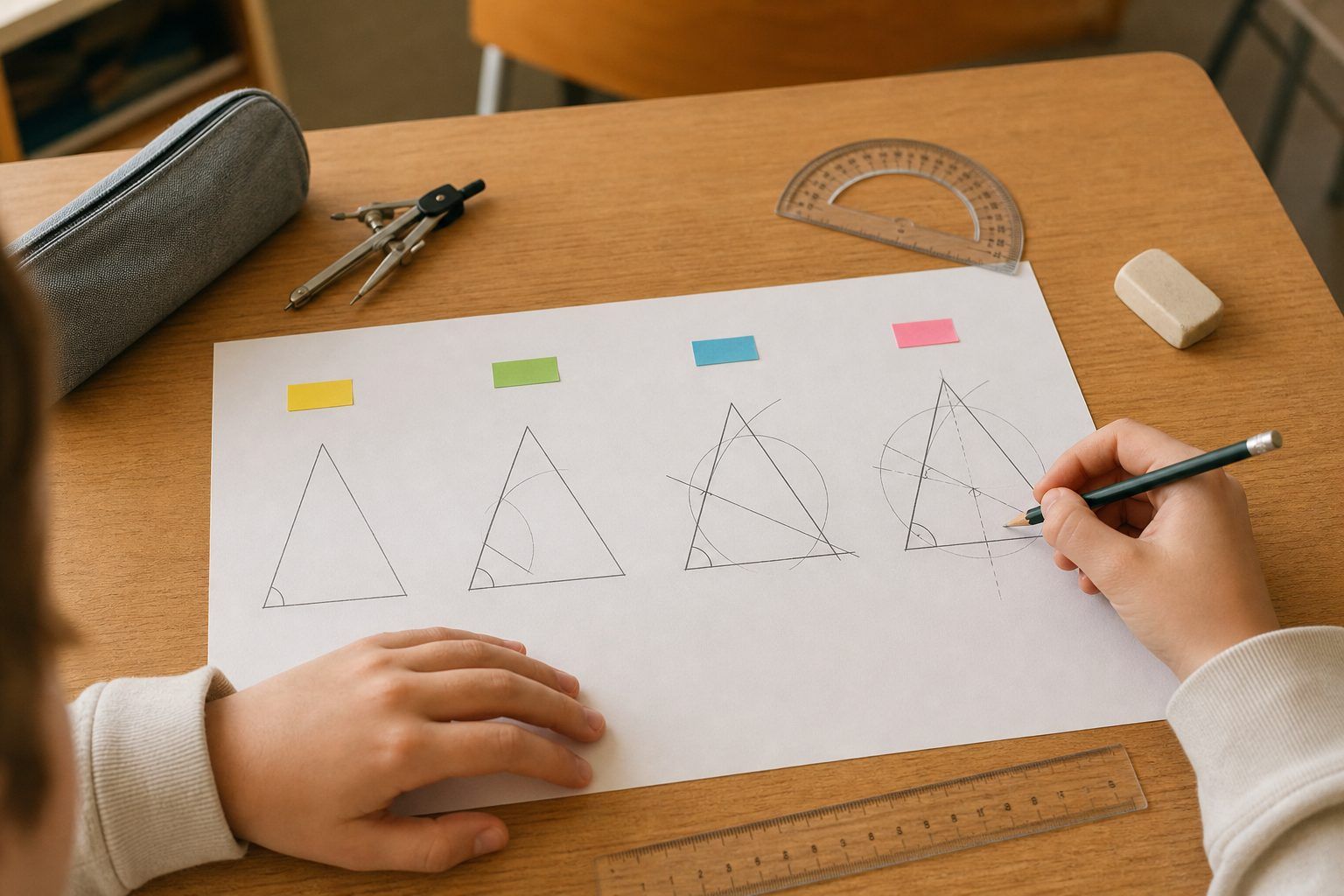 Une méthode en quatre étapes pour résoudre une question