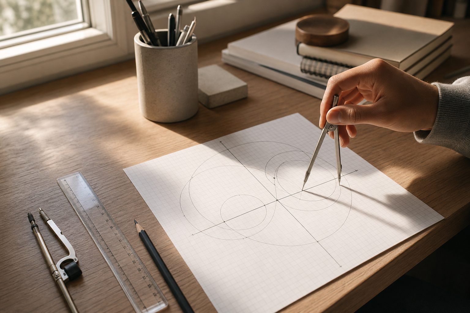 Les équations de cercles dans un repère orthonormé