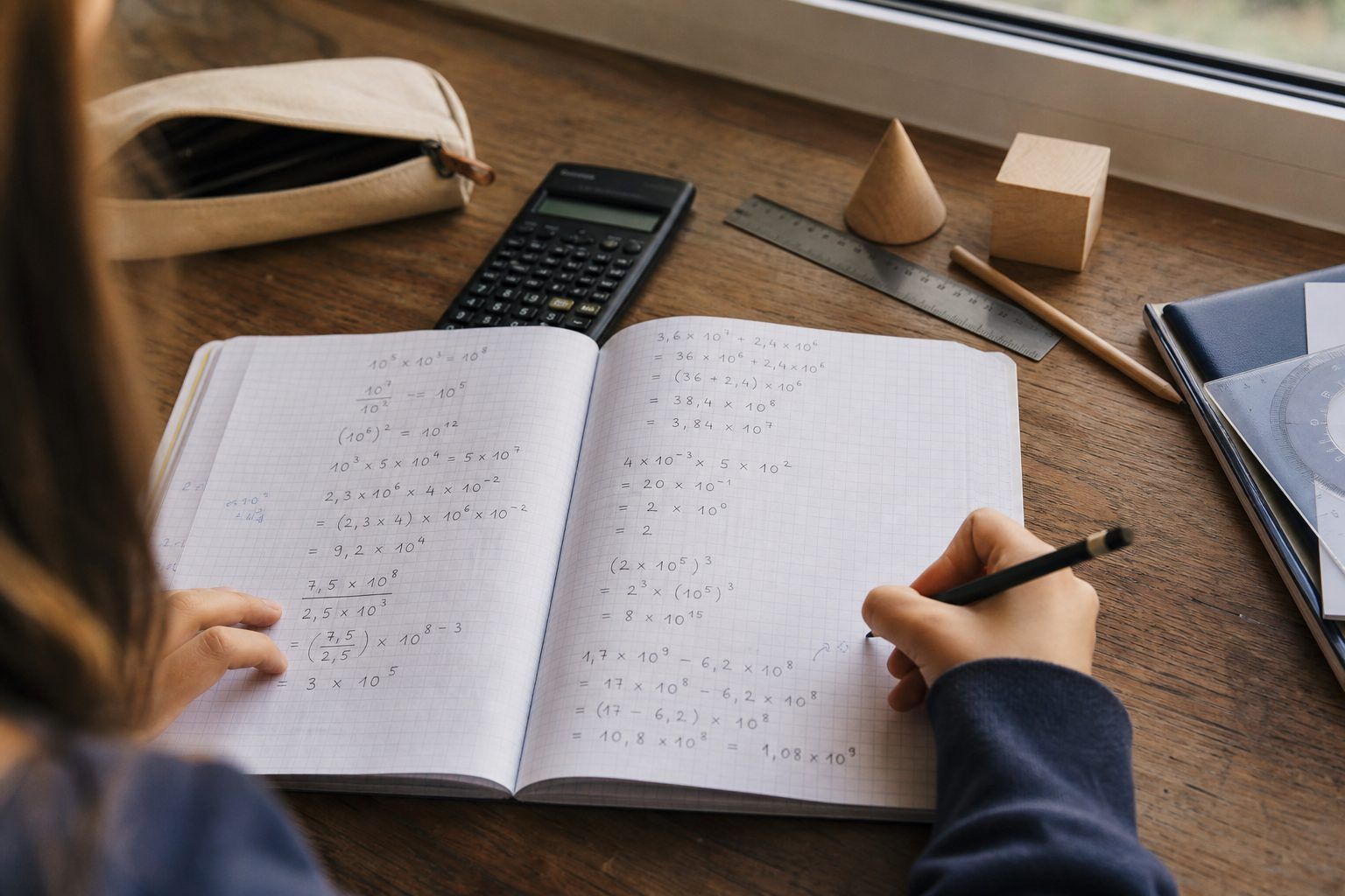 Calculer avec les puissances de 10 et la notation scientifique