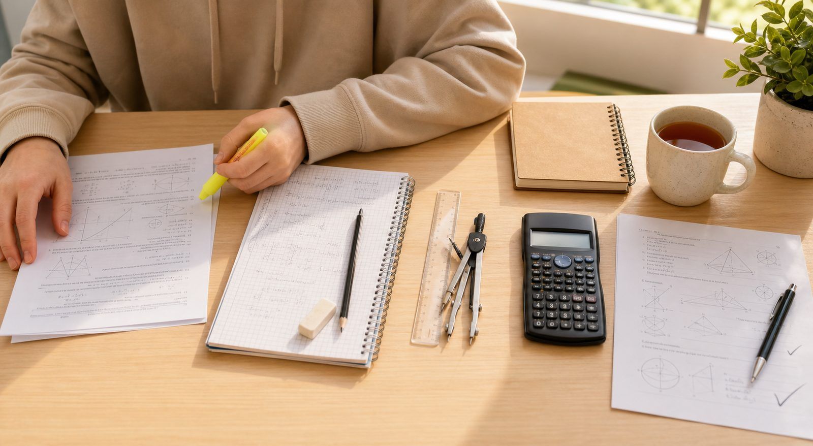 Méthode en cinq étapes pour travailler un sujet bac maths