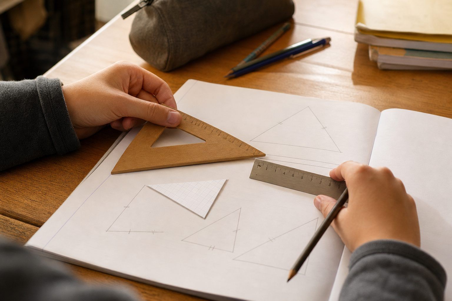 Utiliser la réciproque pour savoir si un triangle est rectangle
